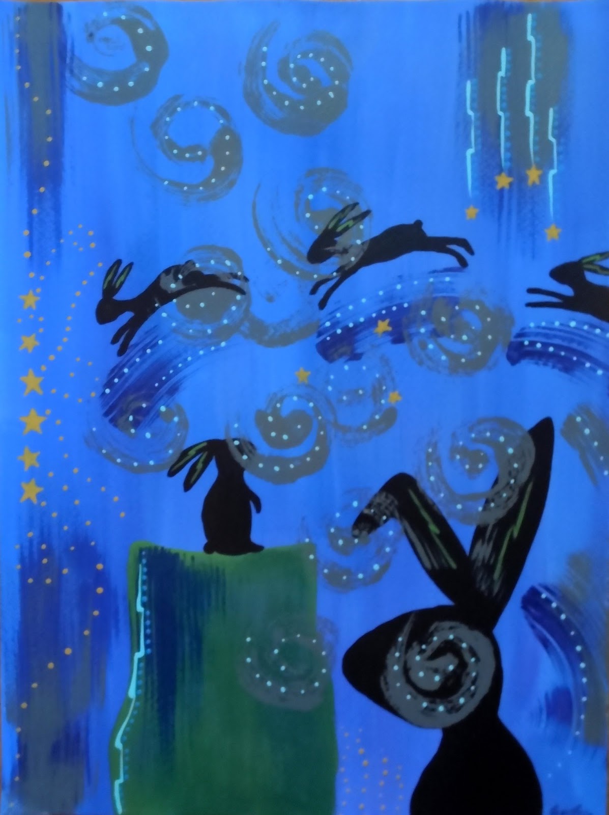 Conscious Art Studios Rabbit Totem Meaning Leap for Your Dreams