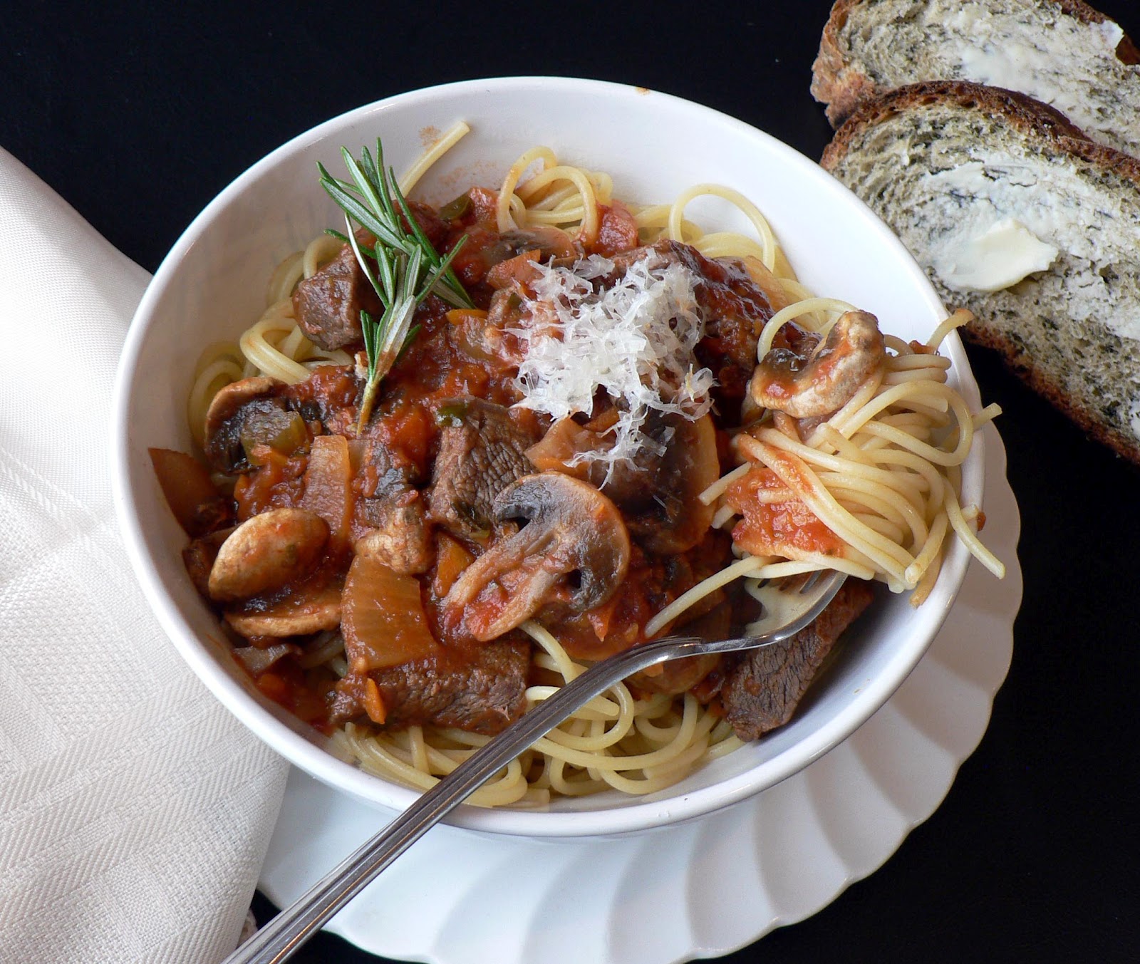 Steak and Mushroom Marinara Bless This Mess