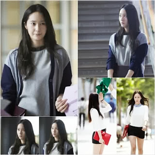Foto-foto Krystal f(x) dalam drama Korea terbaru Heirs