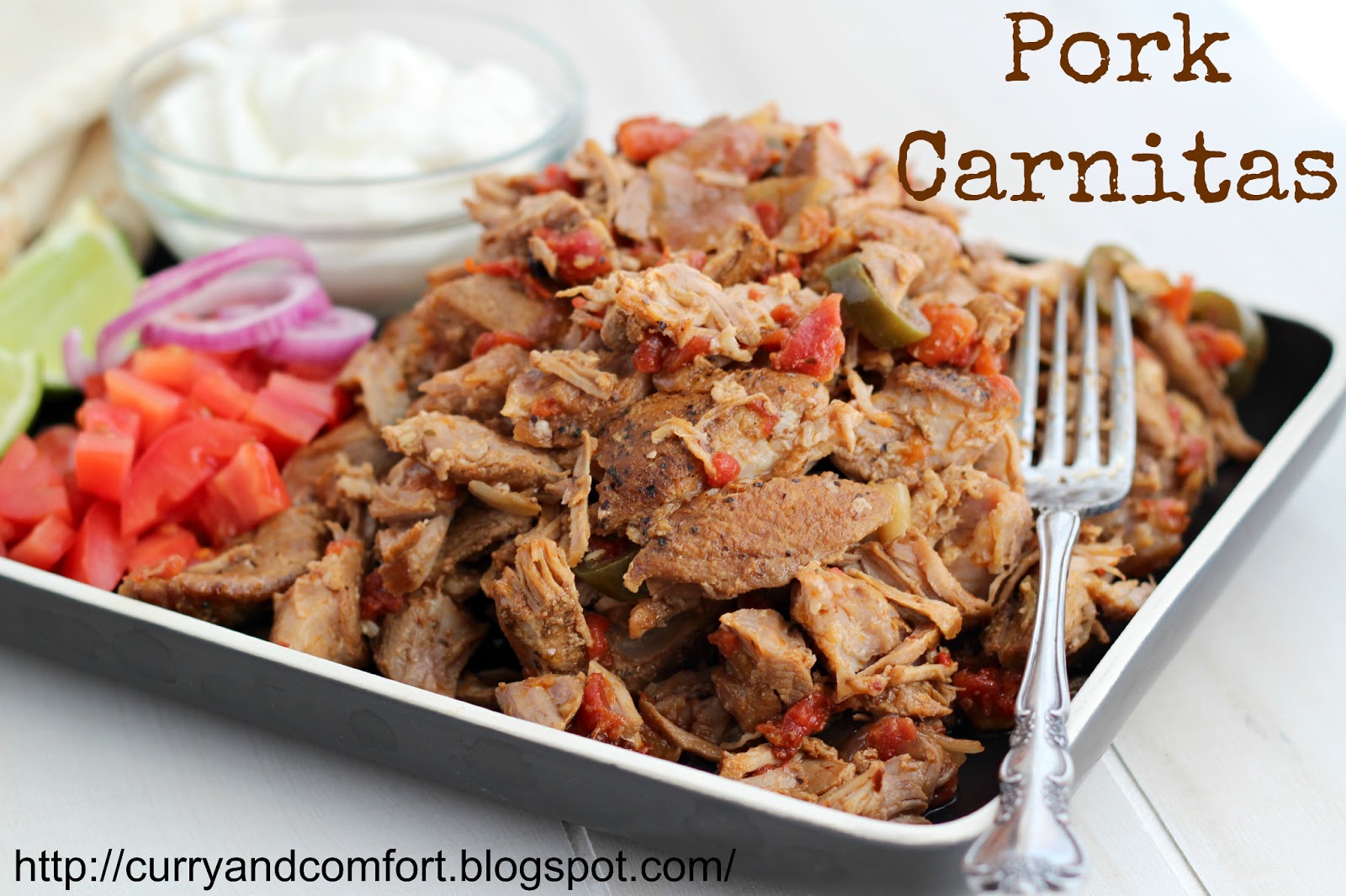 Kitchen Simmer Slow Cooker Pork Carnita Tacos (Twice as Nice Tuesdays)