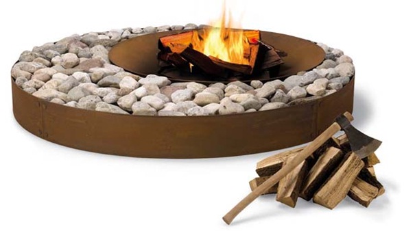 decora y disena: Chimenea Zen para Exteriores