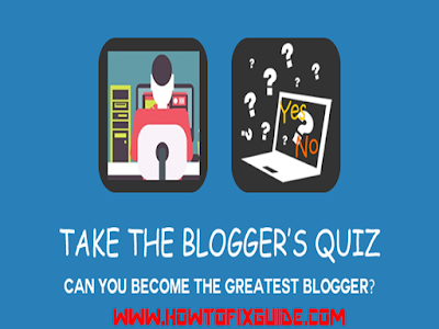 The Greatest Blogger Quiz