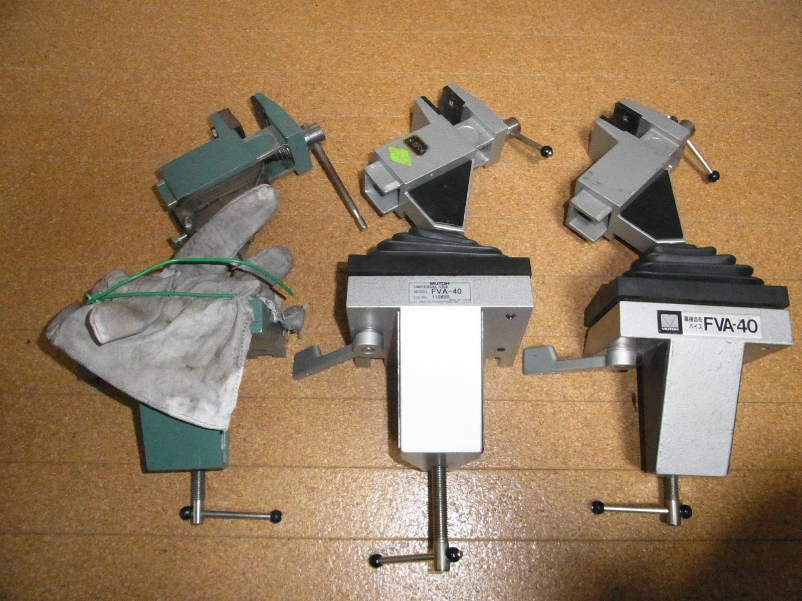 MUTOH ムトー　武藤工業　自在　バイス　万力　FVA-40 ガレージ 希少品 MUTOH ムトー 武藤工業 自在 バイス 万力 FVA-40 ガレージ 希少品