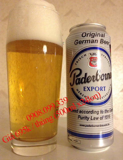 Bia Đức Paderborner Export Nhập Khẩu Trực Tiếp Giá Tốt Nhất Tp. HCM