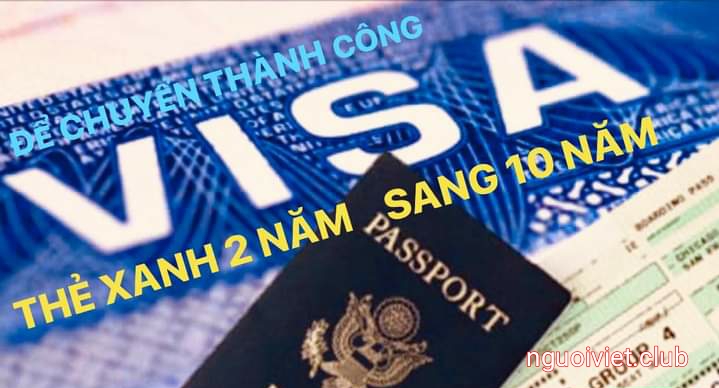 Định cư Mỹ: Cách thức xin chuyển thẻ xanh 2 năm sang 10 năm thành công Định cư Mỹ: Cách thức xin chuyển thẻ xanh 2 năm sang 10 năm thành công