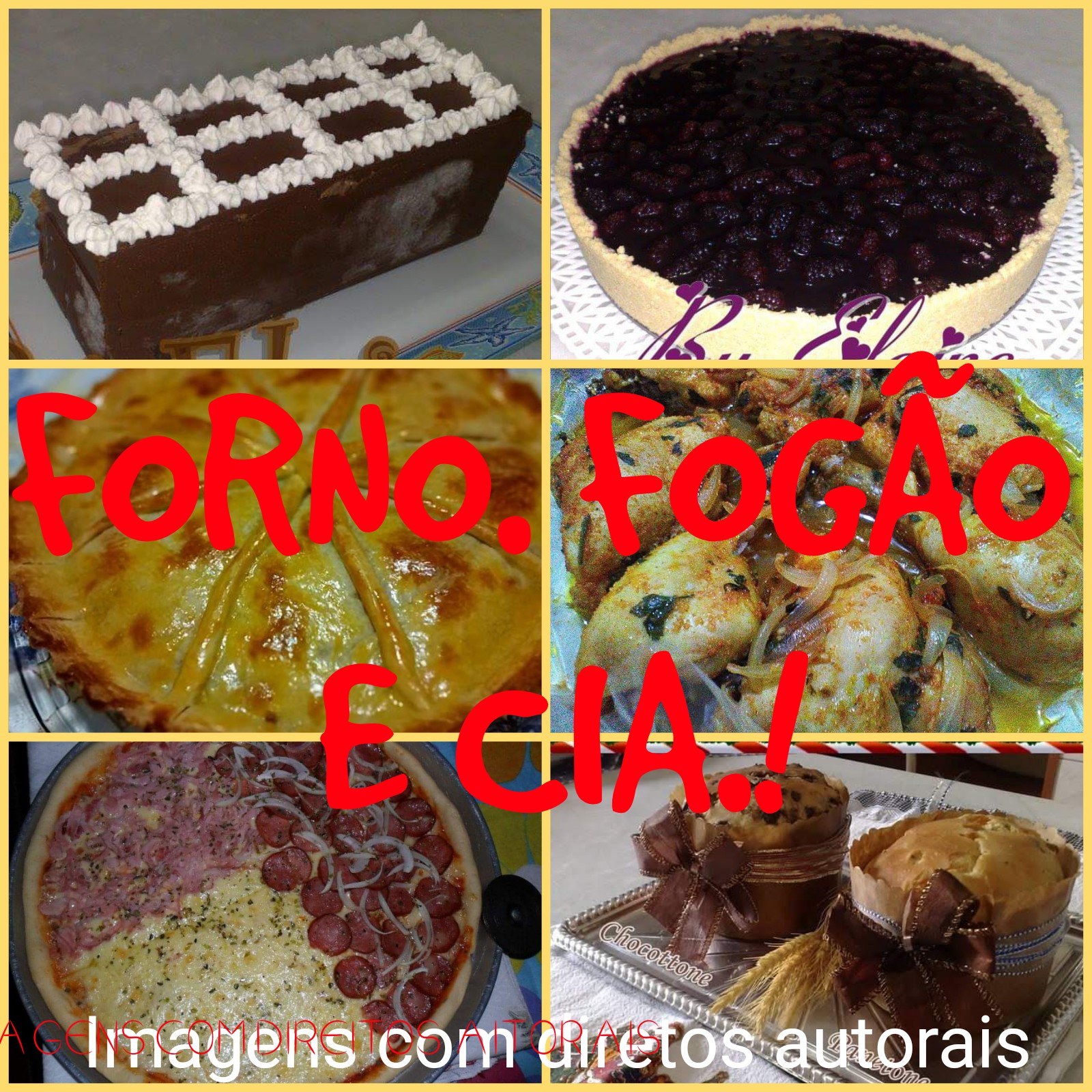 RECEITAS DE FORNO,  FOGÃO E CIA.! 