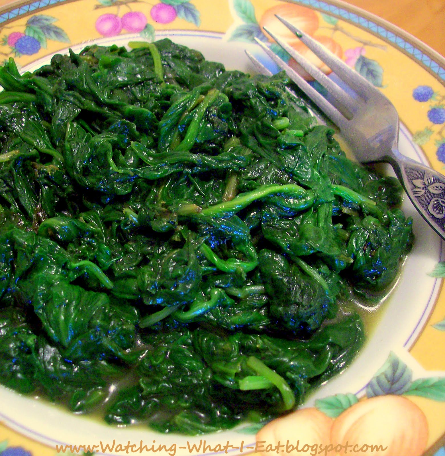 Watching What I Eat Spinach fresh, frozen or canned It's all good!