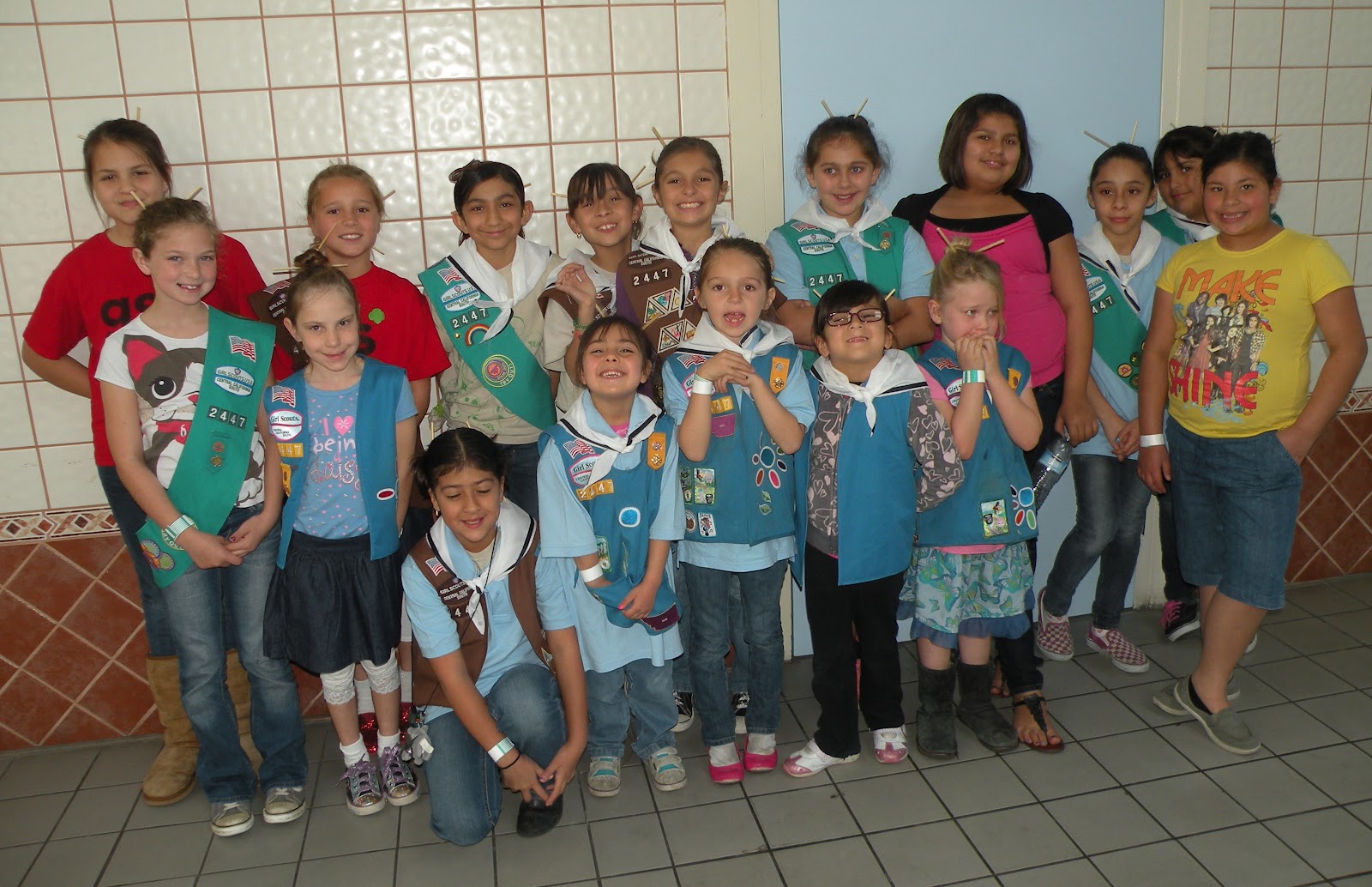 Girl Scout Troop 2447 World Thinking Day {Bakersfield}