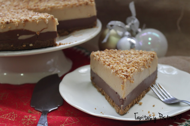 Tarta De Turrón Y Chocolate
