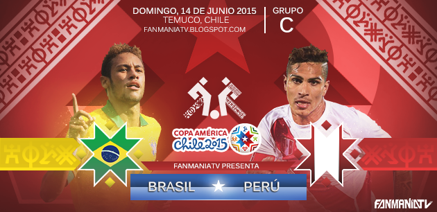Brasil vs Perú - Copa América 2015 Brasil-vs-Perú