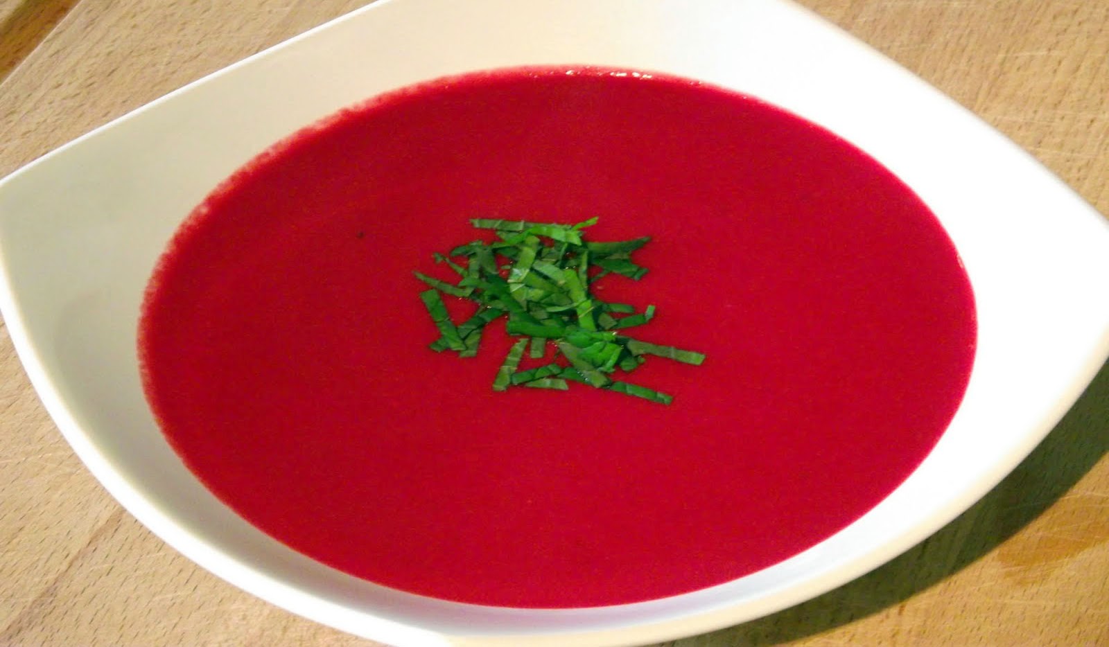 Soup Tuesday Beetroot, Lime and Wasabi Soup