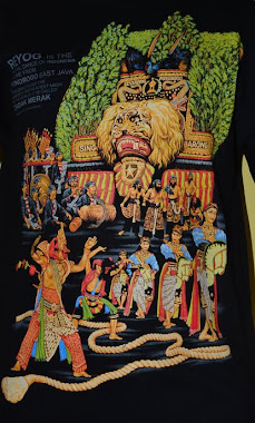 MERK KIRANGAN - KAOS T-SHIRT REOG PONOROGO MURAH INDONESIA