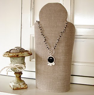 necklace display stand tutorial diy tuesday jewellery jewelry