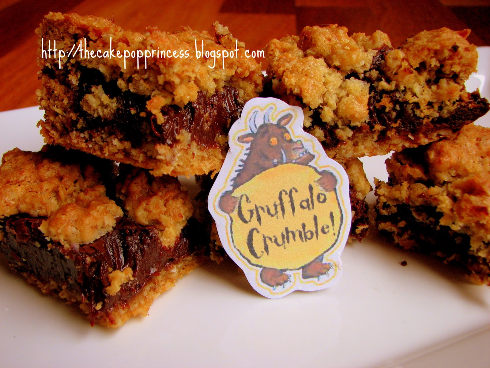 Cake Pop Princess And my favourite food is... GRUFFALO CRUMBLE!