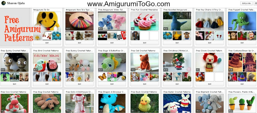 Amigurumi Freely on Pinterest ~ Amigurumi To Go