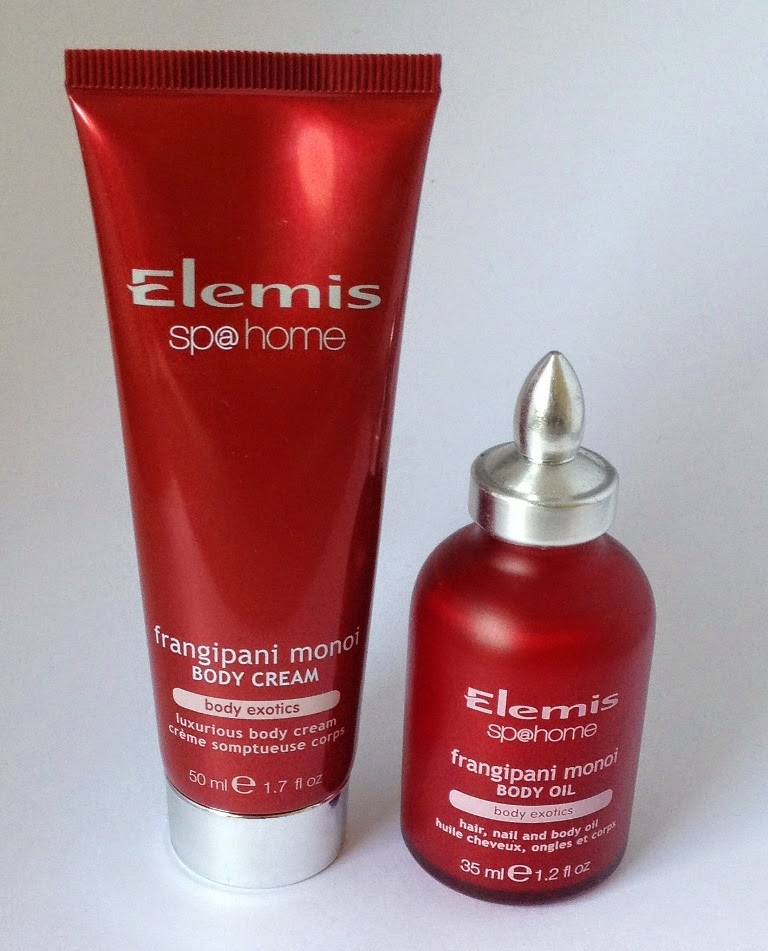 BeautySwot Elemis Frangipani Monoi Body Cream & Body Oil