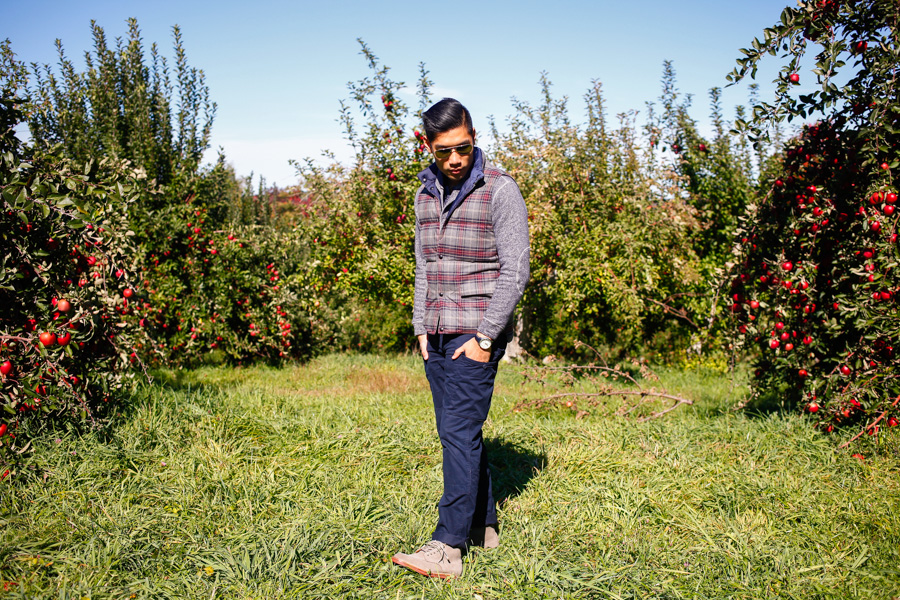 Levitate Style, Apple Picking, Fall Layering, Weekend Casual, Grayers, Leo Chan