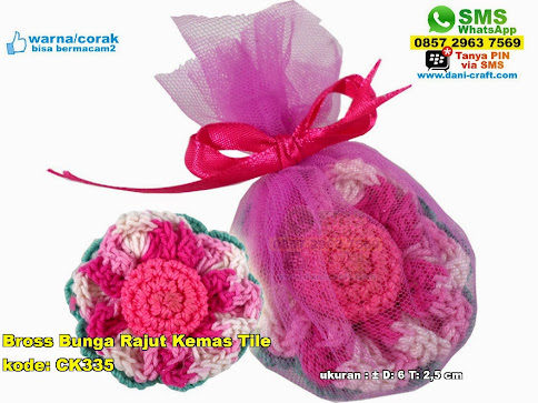 Bross Bunga Rajut Kemas Tile Bross Bunga Rajut Kemas Tile