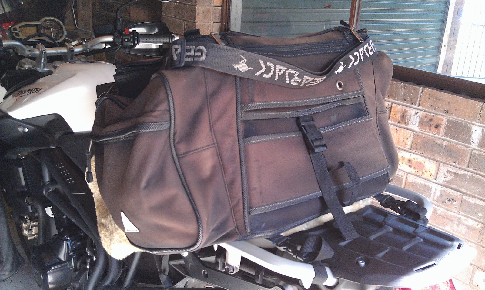 What We Do is Who We Are Triumph Adventure Tail Bag Review