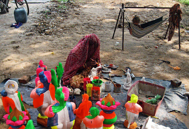 woman artisan at work