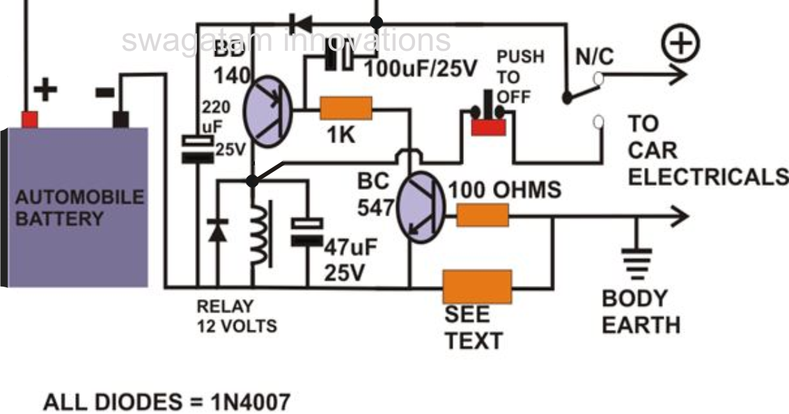 automotive electronic fuse circuit electronic circuit automotive electronic fuse circuit electronic circuit