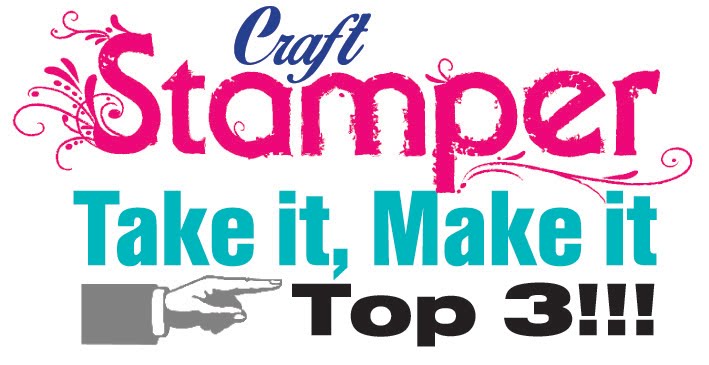 Top three Craft Stamper Magazine