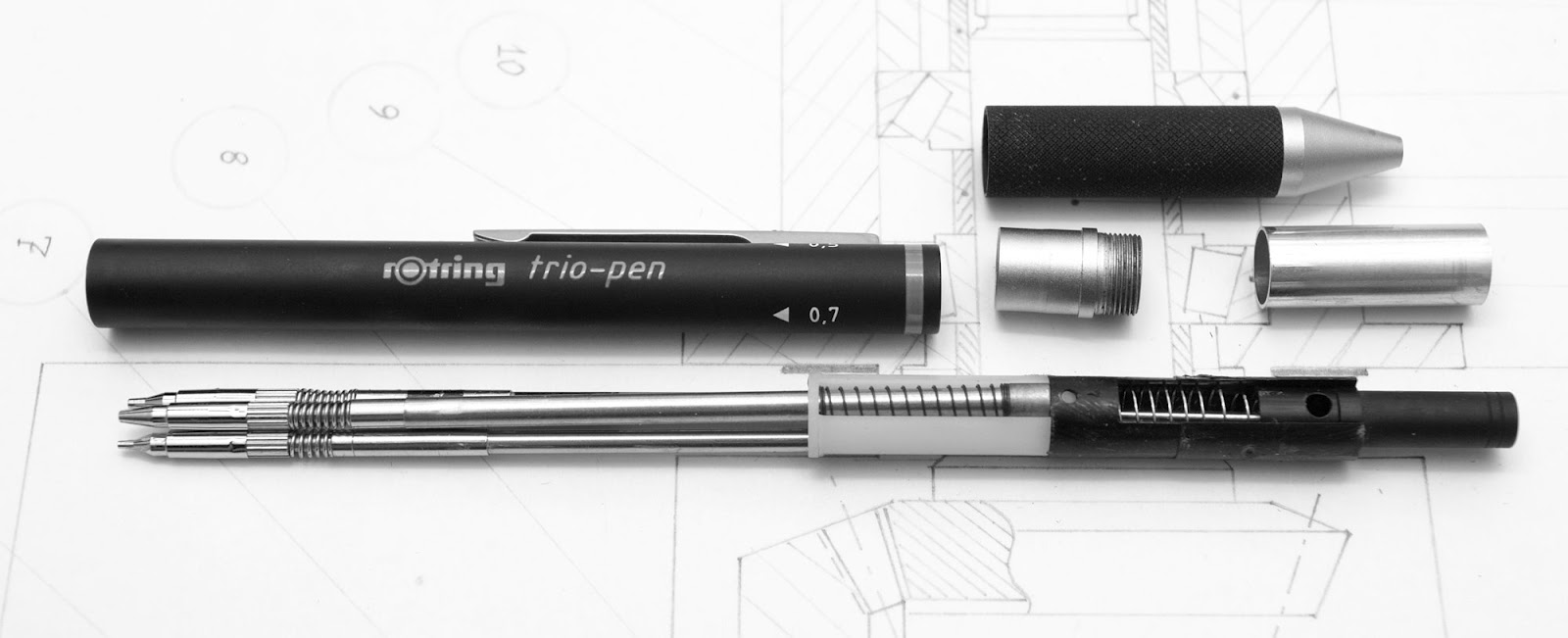 Drafting and Mechanical Pencils rotring trio pencil 502705