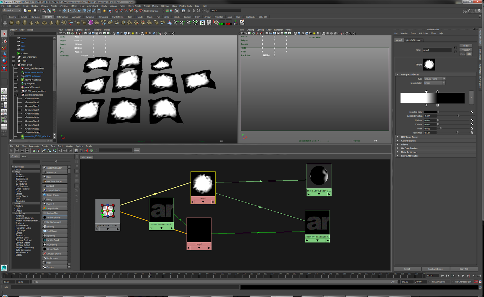 Particle Effects Arnold Aimotionvector With Transparency