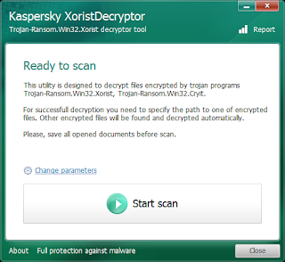 تحميل برنامج XoristDecryptor مجانا لازالة فيروسات التروجان