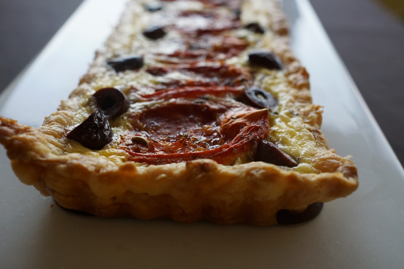 Flan tomato confit tart Chef Rachida