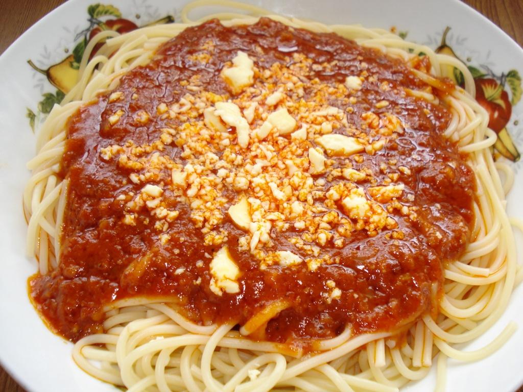 Filipino style Spaghetti Spagehetti ng Pinoy Pinoy Best Recipes Taste the Goodness