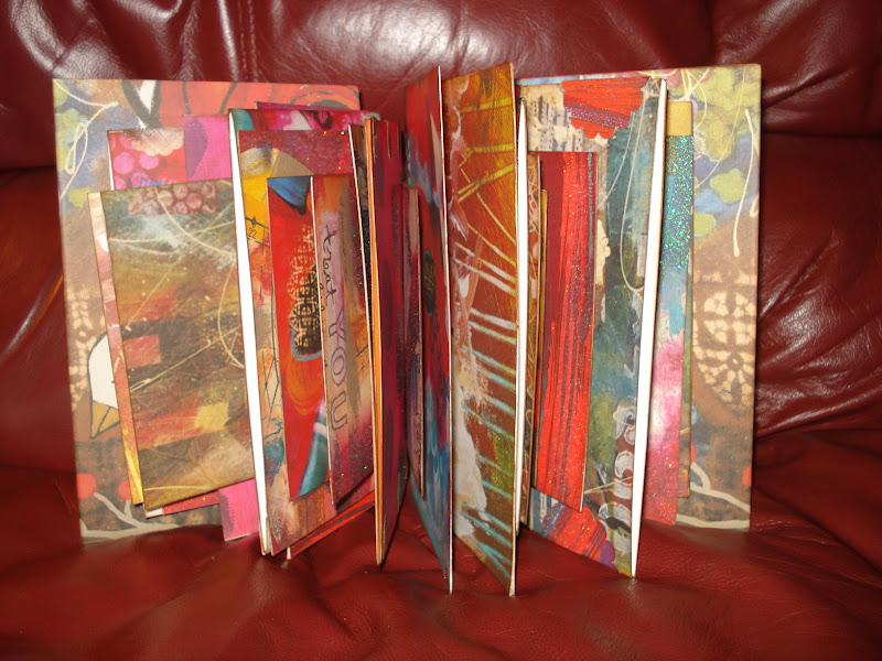 A Creative Operation Recycled Greeting Card Journal