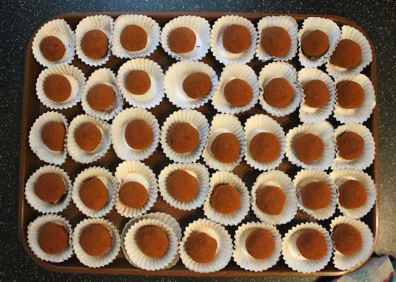 Food Lust People Love Brandy Truffles SundaySupper