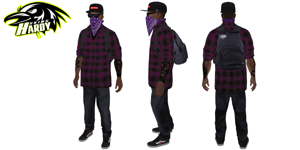 [Skinpack-HUGE] Black Gangster 2. Ballas3+for+Ricardo+Caesar