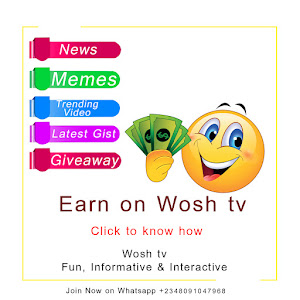 Earn at Wosh tv