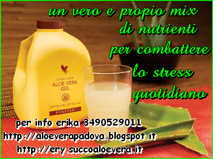 Aloe vera gel puro Aloe da bere