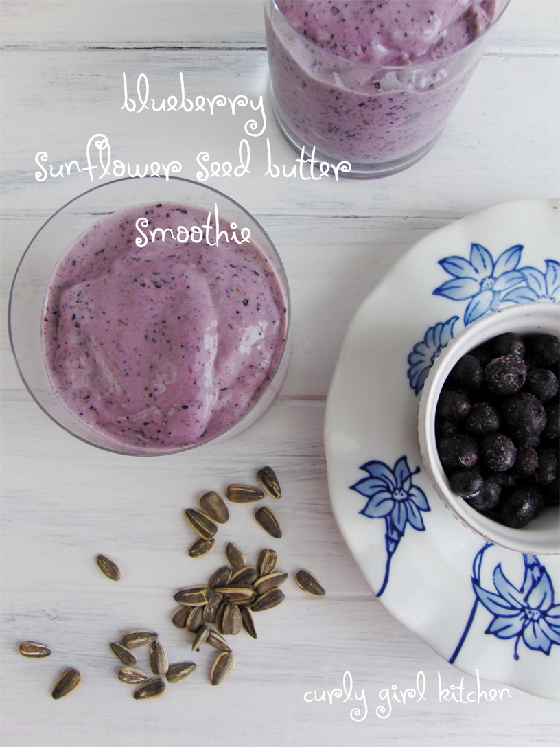 Curly Girl Kitchen Fruit and Nut Butter Smoothies...