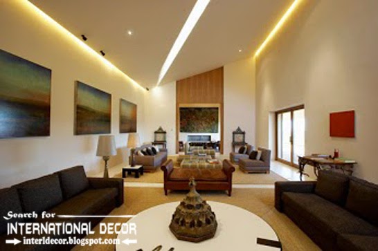 Popular Modern False Ceiling Design For Living Room