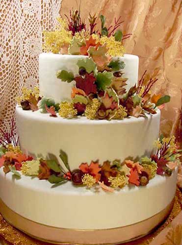 Fall Wedding Cake Ideas Pictures Fall Wedding Cake Ideas Pictures