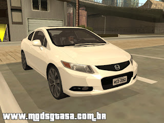 Honda Civic SI 2012 para grand theft auto