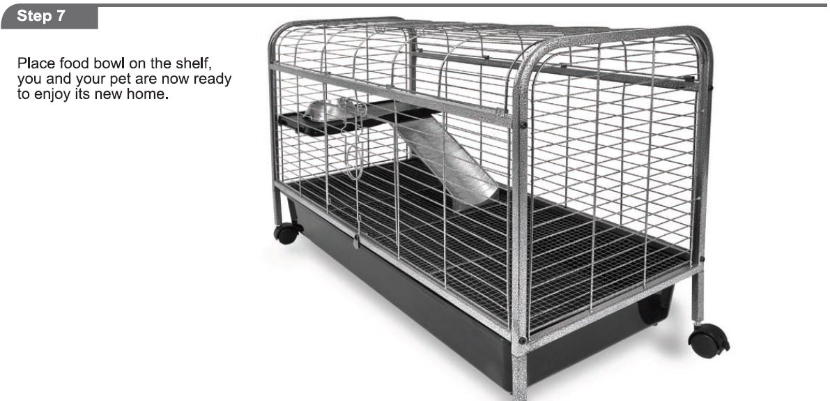 Living Room Series Rabbit Home by Ware Mfg. Assembly Instructions