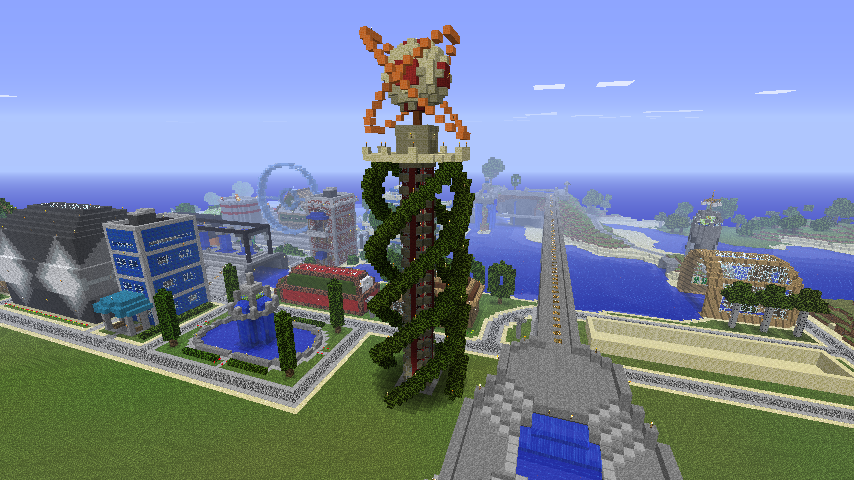 minecraft ideas helix sculpture tylerk how to design the inside of a minecraft house