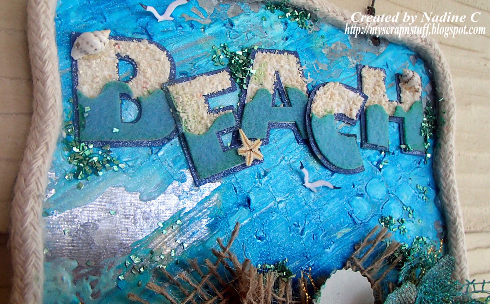 Nadine Carlier Beach Art Decor CropStop