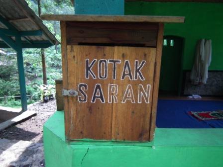 kotak saran