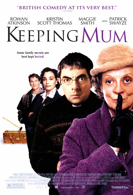 مكتبه افلام نجم الكوميديا العالمى " Rowan Atkinson " نسخ DVDRip مترجمه  Keeping+Mum+Theatrical+Poster