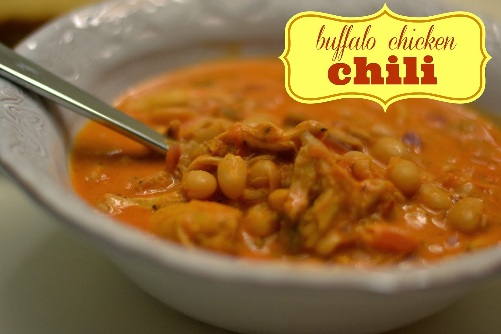 SMIDGE OF THIS Buffalo Chicken Chili Recipe