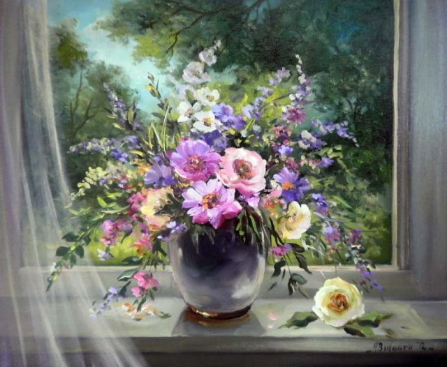 Youtube Painting Flowers With Oil Youtube Painting Flowers With Oil