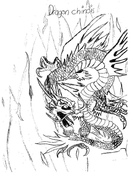 Disney Coloring Pages: Printable Chinese Dragon Coloring Pages