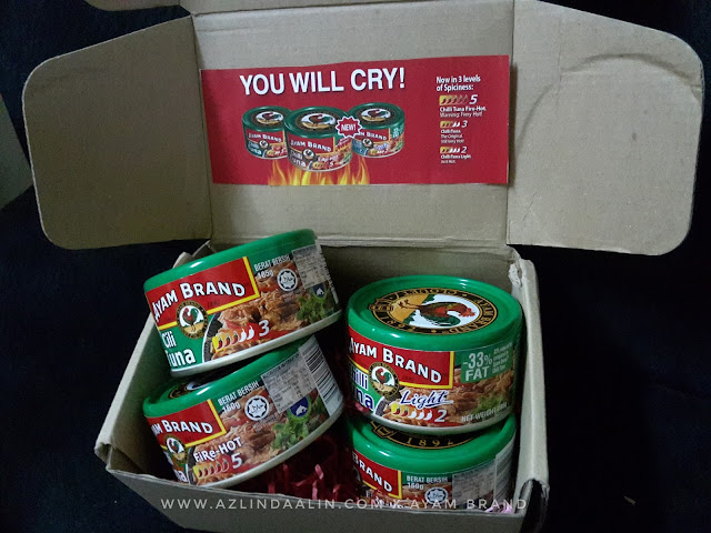 3 Tahap Kepedasan Cili Tuna Ayam Brand™ Kini Lebih ‘Hangat’ Padan Dengan Setiap Citarasa 3 Tahap Kepedasan Cili Tuna Ayam Brand™ Kini Lebih ‘Hangat’ Padan Dengan Setiap Citarasa