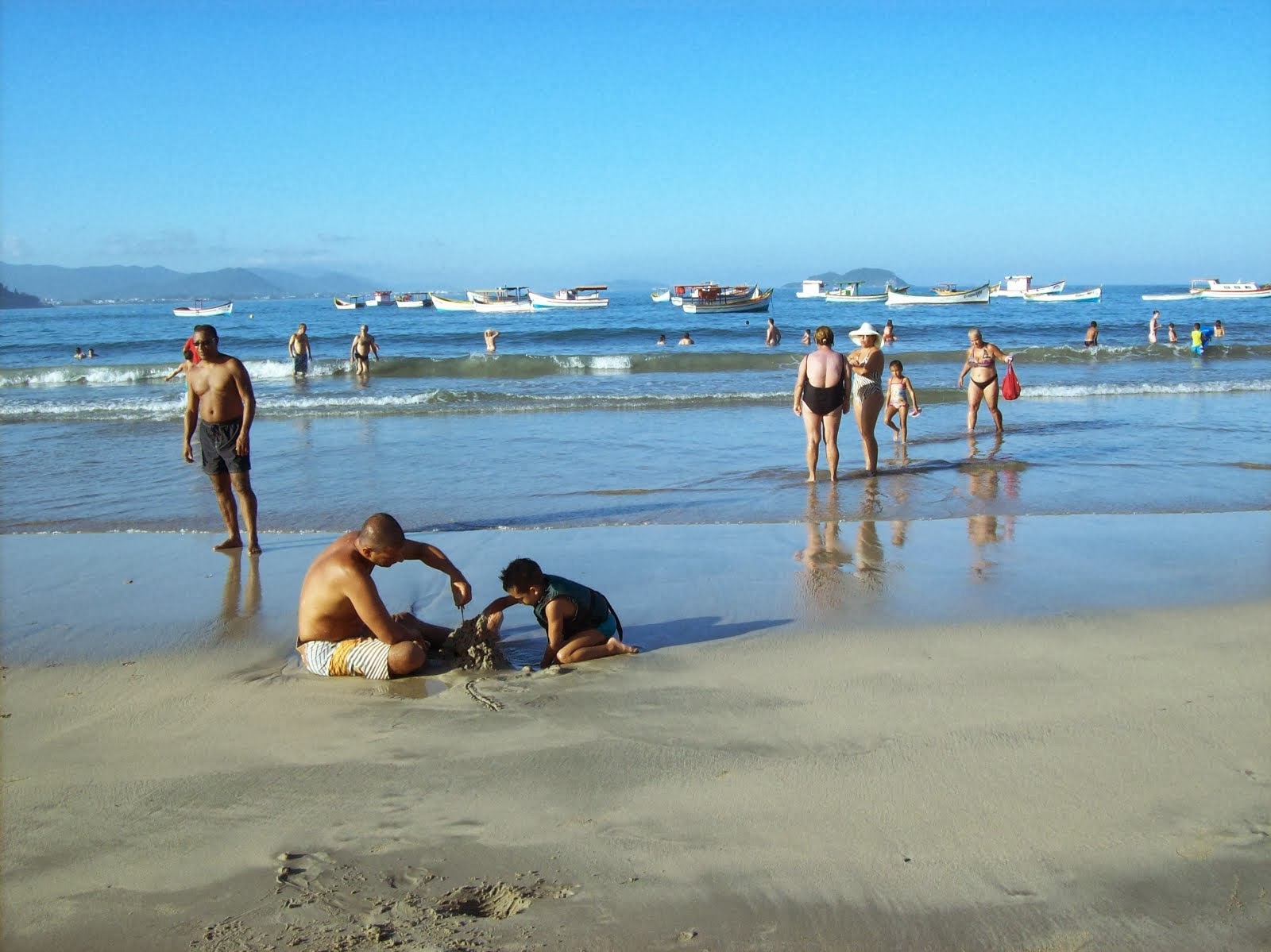A melhor praia do sul da ilha de Florianópolis